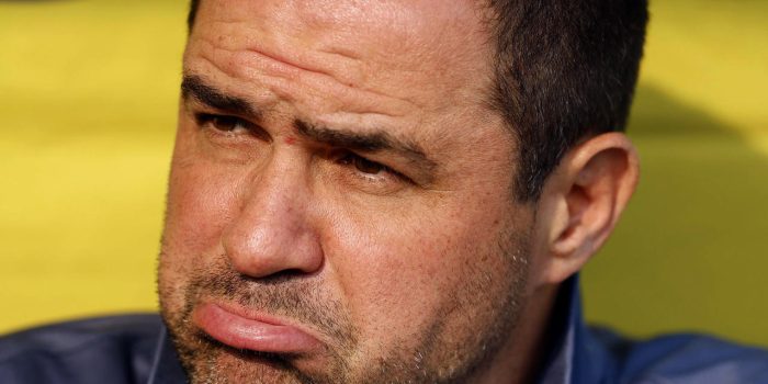 Imagen de archivo del entrenador de América, Andre Soares. EFE/ Sáshenka Gutiérrez