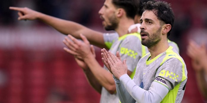 Foto de archivo de Bernardo Silva, del Manchester City. EFE/EPA/TIM KEETON