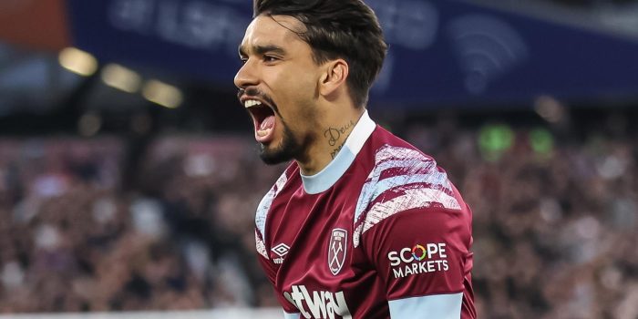 El jugador Lucas Paqueta durante un partido del West Ham United EFE/EPA/ISABEL INFANTES/Archivo