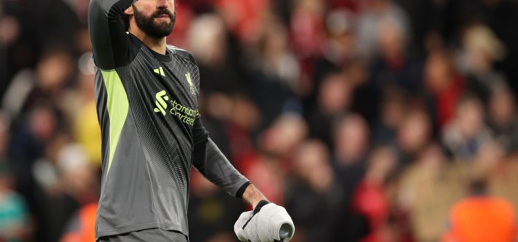 El portero del Liverpool, el brasileño Alisson Becker. EFE/EPA/ADAM VAUGH. N