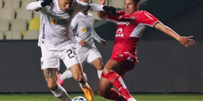 Alt Con el peruano Paolo Guerrero como referencia en ataque, Liga de Quito procurará este jueves sellar la clasificación a los cuartos de final de la Copa Sudamericana frente al Ñublense chileno, que saldrá en busca de la hazaña de remontar la eliminatoria.