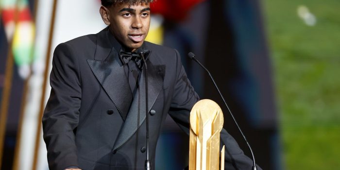 alt Lamine Yamal, premio Kopa al mejor futbolista joven del año