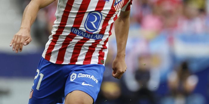 Fotografía de archivo del centrocampista del Atlético de Madrid Obed Vargas durante un encuentro en el Estadio Metropolitano de Madrid. EFE/ Mariscal