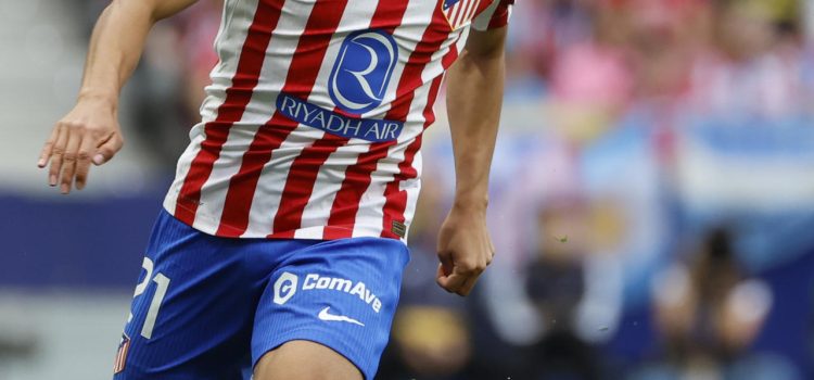 Fotografía de archivo del centrocampista del Atlético de Madrid Obed Vargas durante un encuentro en el Estadio Metropolitano de Madrid. EFE/ Mariscal