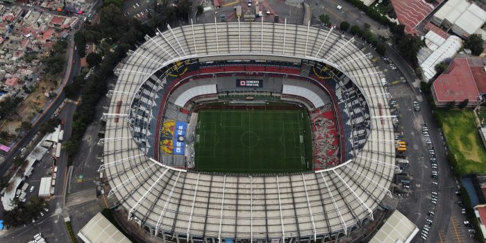 Fotografía de archivo que muestra el Estadio Azteca en la Ciudad de México (México). EFE/ Sáshenka Gutiérrez