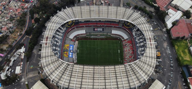 Fotografía de archivo que muestra el Estadio Azteca en la Ciudad de México (México). EFE/ Sáshenka Gutiérrez