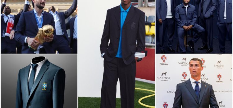 Loewe. Hugo Boss. Smalto. Marcas que suenan a lujo. Los seleccionados para el Mundial de 2026 no irán mal vestidos por las calles de Canadá, México y Estados Unidos. Chaquetas de 2.200 euros. Zapatos de 950. Porque la imagen que se da fuera del campo es casi tan importante como la de dentro. EFE/RFEF/Soccer US/Instagram SOLO USO EDITORIAL