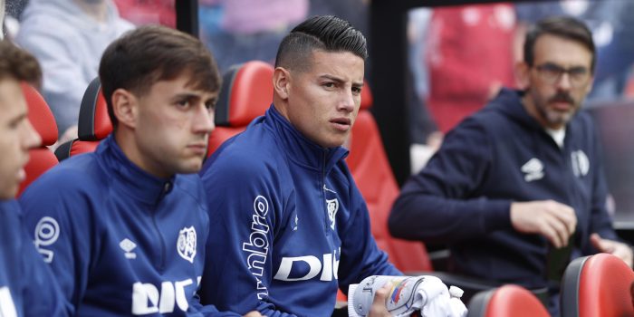 alt James Rodríguez, sin sitio en el Rayo Vallecano