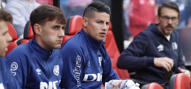 alt James Rodríguez, sin sitio en el Rayo Vallecano