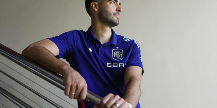 Mikel Merinoen entrevista con EFE en foto de achivo Juan Carlos Hidalgo