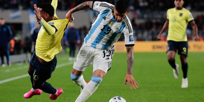 alt Ecuador se va con "mal sabor de boca" por no haber podido empatar ante Argentina
