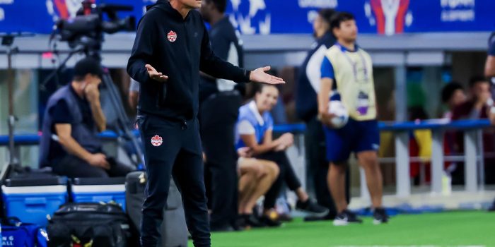 Jesse Marsch, seleccionador de Canadá. EFE/EPA/KEVIN JAIRAJ