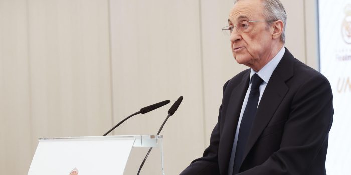 El presidente del Real Madrid CF, Florentino Pérez, en una imagen de archivo. EFE/ J.P. Gandul