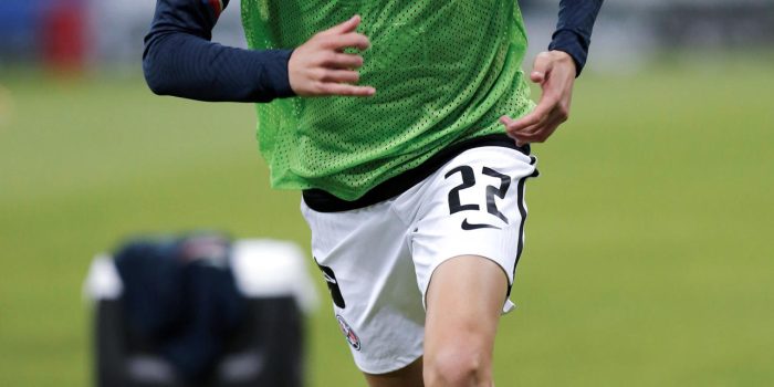 Fotografía de archivo que muestra al jugador español Álvaro Fidalgo durante un entrenamiento, en Guadalajara (México). EFE/Francisco Guasco