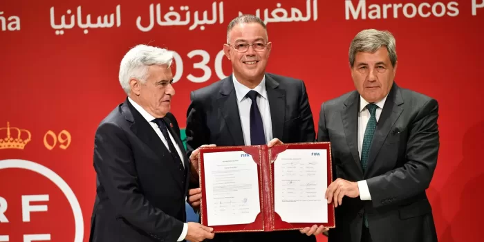 alt España, Marruecos y Portugal presentan en Rabat la candidatura "de la paz"