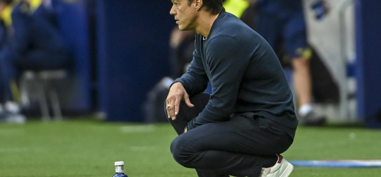 El entrenador del Sevilla, el argentino Matias Almeyda, en foto de archivo de Fernando Villar