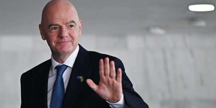Imagen de archivo de Gianni Infantino, presidente de la FIFA.EFE/ Andre Borges