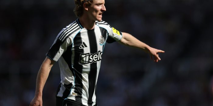 El delantero internacional inglés Anthony Gordon, del Newcastle United. en foto de archivo de ADAM VAUGHAN. EFE/EPA