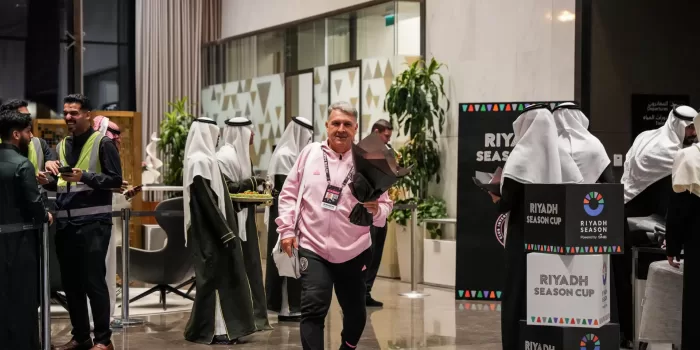alt El Inter Miami, con Messi al frente, llega a Riad para amistosos con Al Hilal y Al Nassr