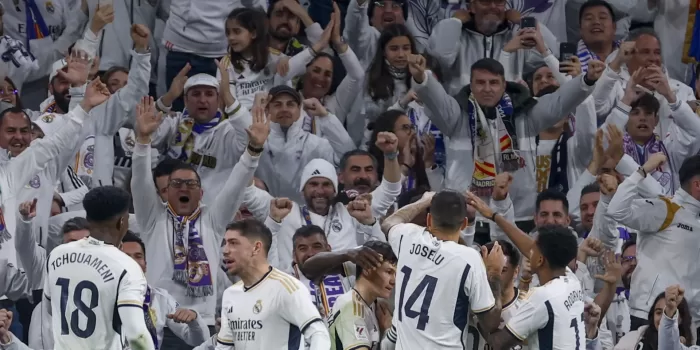 alt Aumenta el público en los estadios españoles de Primera y Segunda