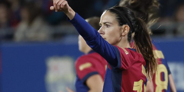 Aitana Bonmatí, centrocampista del Barcelona. EFE/Toni Albir