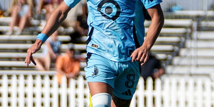 Fotografía cedida por la MLS que muestra al futbolista argentino Tomás Chancalay controlando un balón. EFE/MLS/SOLO USO EDITORIAL/ NO VENTAS/ SOLO DISPONIBLE PARA ILUSTRAR LA NOTICIA QUE ACOMPAÑA (CRÉDITO OBLIGATORIO)