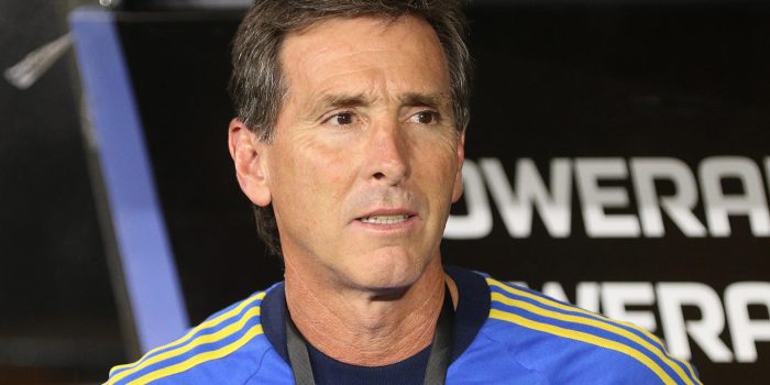Claudio Úbeda dejará de ser el técnico de Boca Juniors. EFE/ Jonathan Miranda