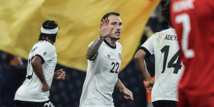 alt Un doblete de Woltemade desatasca a Alemania en Luxemburgo