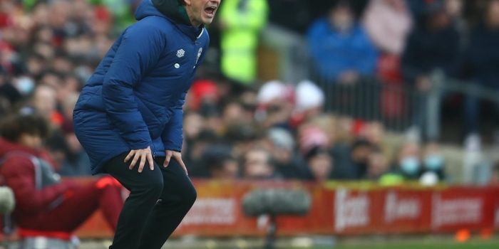 Foto de archivo de Thomas Frank como entrenador del Brentford. EFE/EPA/Chris Brunskill