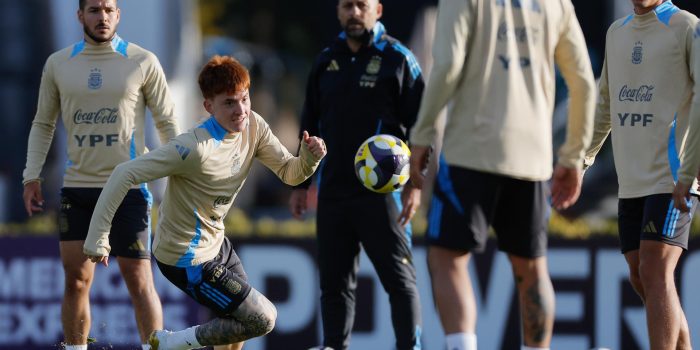 ALT alt A la espera de Mac Allister y con Otamendi en duda, Argentina espera por Venezuela