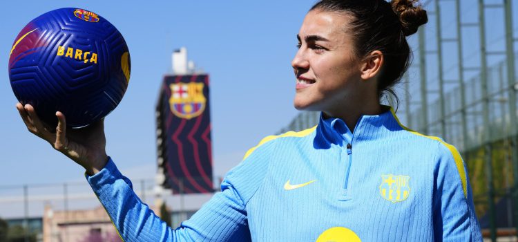 La centrocampista del Barcelona femenino, Patri Guijarro, en una entrevista con EFE. EFE/Alejandro García