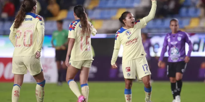 at El América femenino debuta en el Clausura 2024 de México con un triunfo sobre Atlas