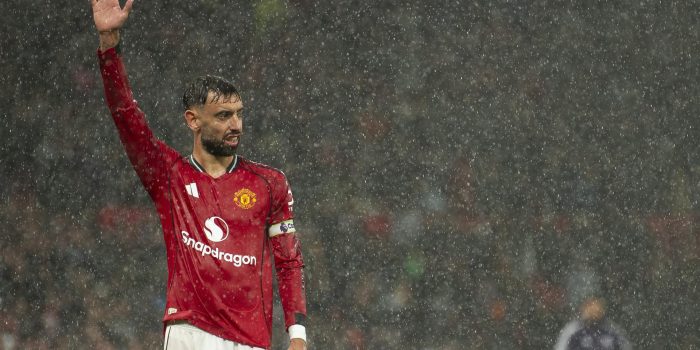 Bruno Fernandes, centrocampista portugués del Manchester United EFE/EPA/PETER POWELL/Archivo