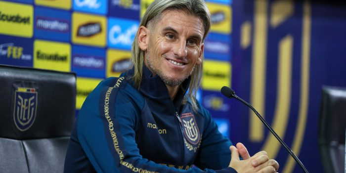 alt Beccacece agradece a Ecuador y dice que trabajará con humildad y valentía para el Mundial