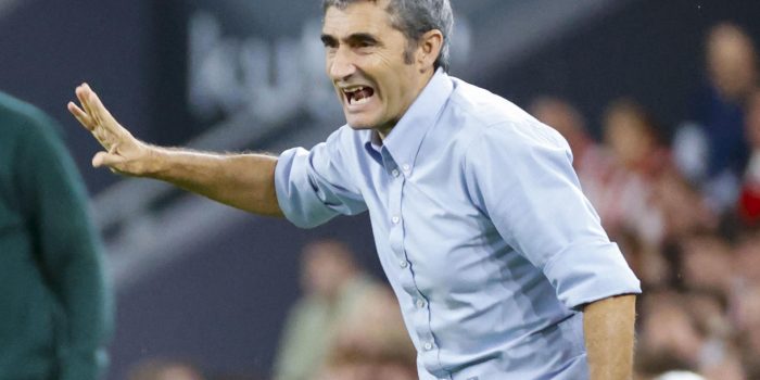 El técnico del Athletic Club Ernesto Valverde en una foto dea rchivo. EFE/Luis Tejido