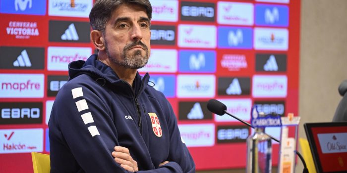 El seleccionador de Serbia, Velljko Paunovic. Imagen de archivo. EFE/Andreu Esteban