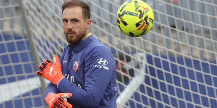 El portero esloveno del Atlético de Madrid Jan Oblak. EFE/Kiko Huesca