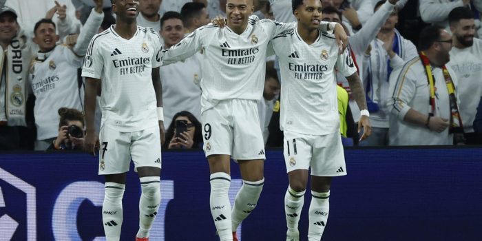 alt El Real Madrid con dobletes brasileños traslada su mejoría en Champions