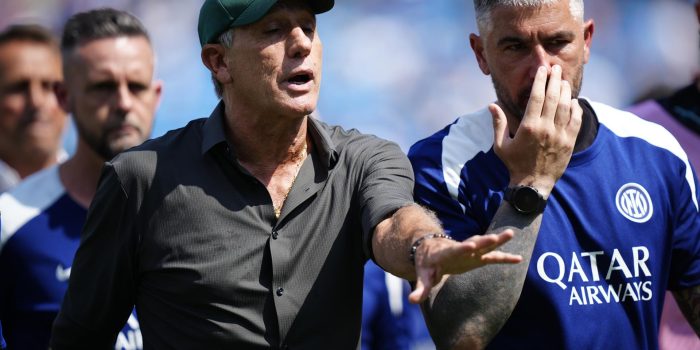 El entrenador de Fluminense Renato Gaúcho durante el partido ante el Inter de Milán en el Mundial de Clubes 2025. EFE/JACOB KUPFERMAN