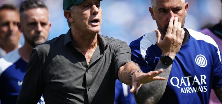 El entrenador de Fluminense Renato Gaúcho durante el partido ante el Inter de Milán en el Mundial de Clubes 2025. EFE/JACOB KUPFERMAN
