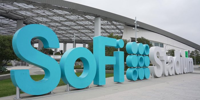 Fotografía de archivo que muestra el exterior del SoFi Stadium en Inglewood (EE.UU.). EFE/ Omar Alonso