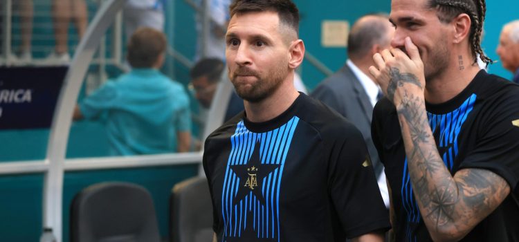 alt Messi, al mismo ritmo que el resto en el último entrenamiento de Argentina