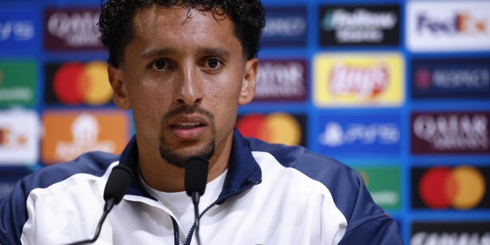 ALT Marquinhos, el veterano del equipo con 30 años, orgulloso de un PSG con menos estrellas