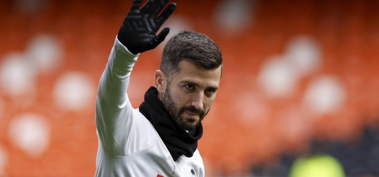 José Luis Gayá, capitán del Valencia.EFE/Biel Aliño