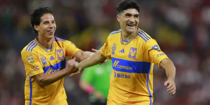 alt Tigres golea con doblete del argentino Ibáñez y asistencias del colombiano Quiñones