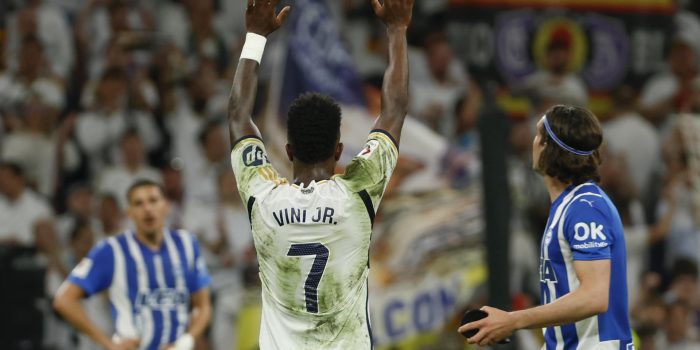 alt El Real Madrid celebra un año sin derrota