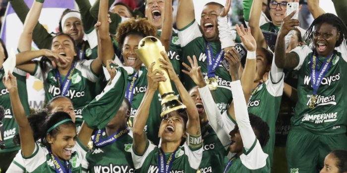 ALT Deportivo Cali derrota a Santa Fe y se corona campeón con el sello de Manuela Pavi