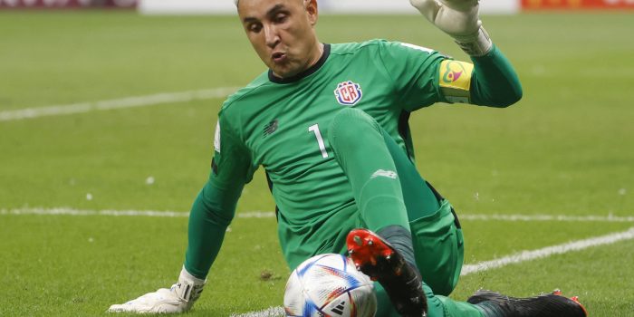 Fotografía de archivo del guardameta costarricense Keylor Navas. EFE/ Juan Ignacio Roncoroni