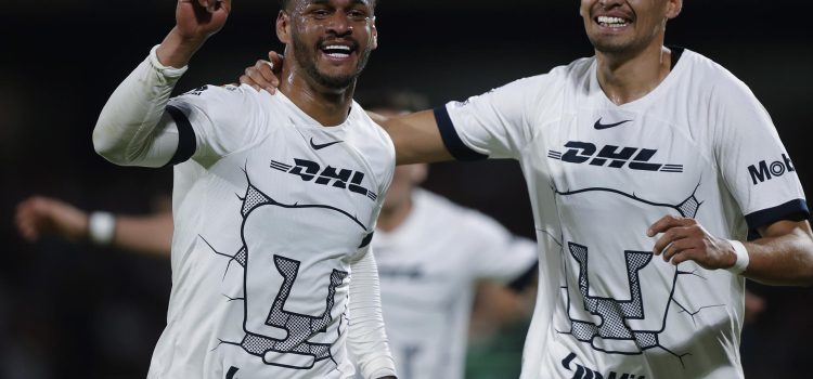 alt El colombiano Caicedo y el peruano Quispe acercan a Pumas a cuartos de final