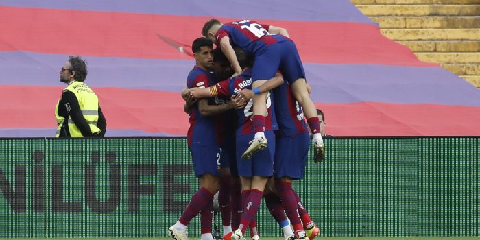 alt 3-0. Pedri y Lewandowski certifican la segunda posición del Barça